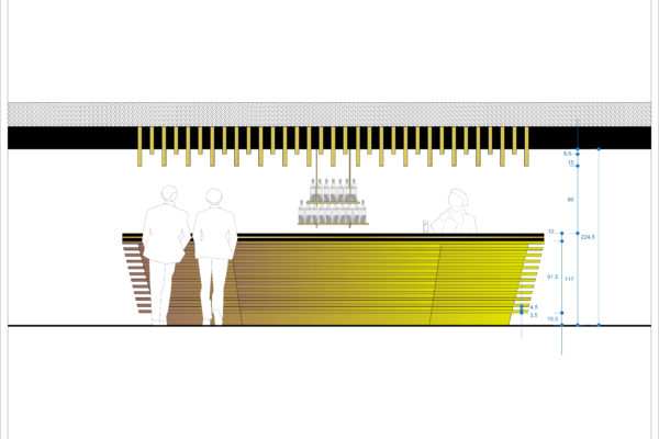 Zone 6 - P2 - Bar principal Variante - Elevation